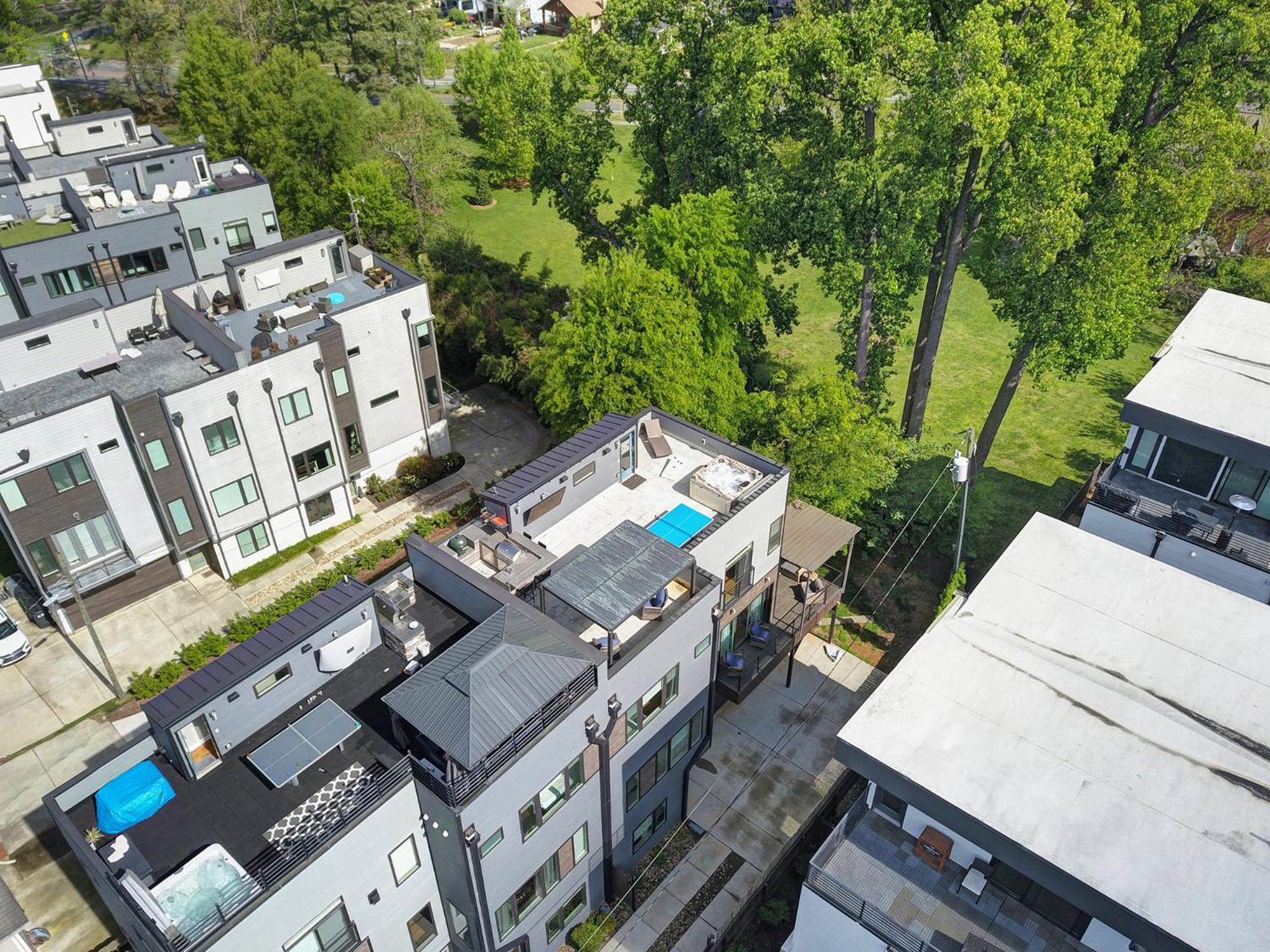906 Westbrook B City Views Rooftop Hot Tub And Short Walk To Stadium Charlotte Exteriér fotografie