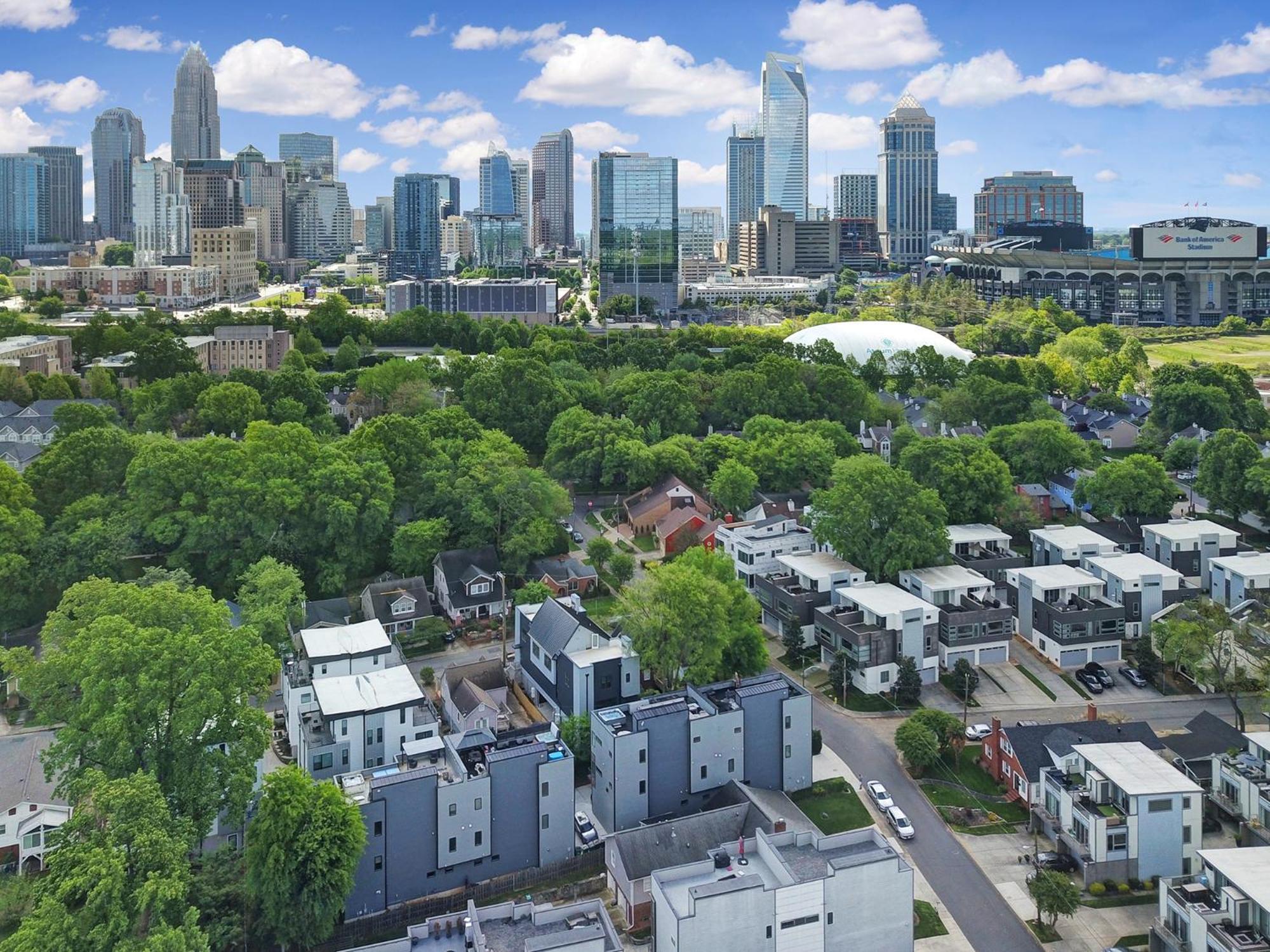 906 Westbrook B City Views Rooftop Hot Tub And Short Walk To Stadium Charlotte Exteriér fotografie